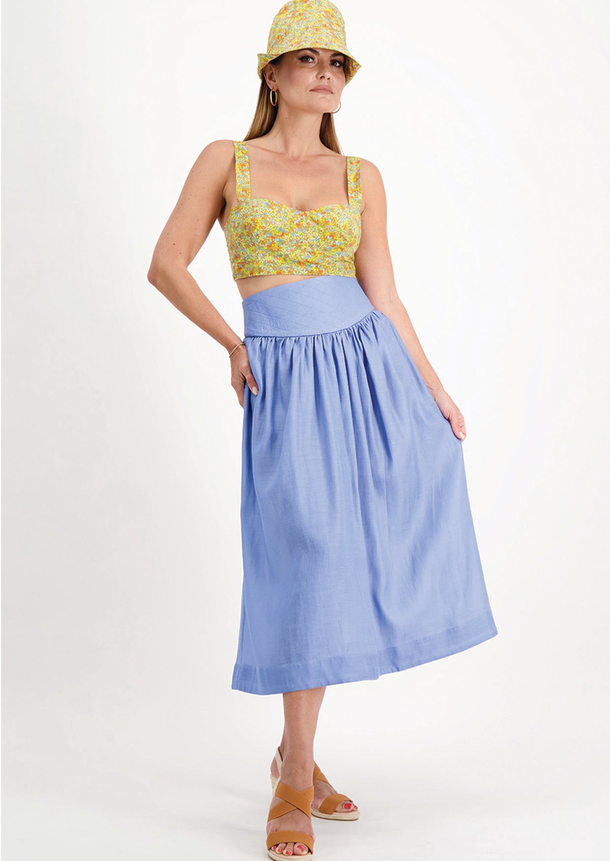 Amy Basque Skirt Fraim of Mind